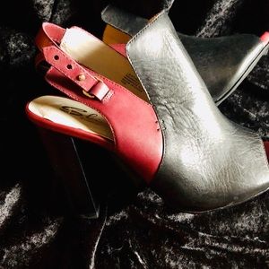 SBICCA designer shoes Sz10m 2-Tone Burgu